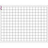 TREND Graphing Grid (Small Squares) Wipe-Off Chart, 17" x 22", Pack of 6 Image 1