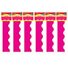 TREND Hot Pink Bulletin Board Borders Terrific Trimmers, 39 Feet Per Pack, 6 Packs Image 1