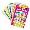 TREND Neon Smiles superSpots Stickers Variety Pack, 2500 Per Pack, 3 Packs Image 1