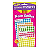 TREND Neon Smiles superSpots Stickers Variety Pack, 2500 Per Pack, 3 Packs Image 2