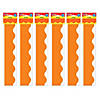 TREND Orange Terrific Trimmers, 39 Feet Per Pack, 6 Packs Image 1