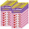 TREND Shimmering Hearts Sparkle Stickers, 72 Per Pack, 12 Packs Image 1