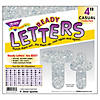 TREND Silver Sparkle 4" Casual Combo Ready Letters, 3 Packs Image 3
