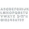 TREND Silver Sparkle 4" Casual Uppercase Ready Letters, 71 Per Pack, 3 Packs Image 1