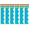 TREND Sky Blue Terrific Trimmers, 39 Feet Per Pack, 6 Packs Image 1