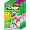 TREND Sparkly Stars, Hearts, & Smiles Sticker Pad, 336 Stickers Per Pad, 6 Pads Image 1