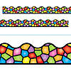 TREND Stained Glass Terrific Trimmers, 39 Feet Per Pack, 6 Packs Image 1
