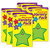 TREND Stars Mini Accents Variety Pack, 36 Per Pack, 6 Packs Image 1