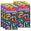 TREND Terrific Trains/Licorice Mixed Shapes Stinky Stickers, 40 Per Pack, 6 Packs Image 1
