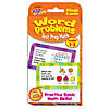 TREND Word Problems Test Prep Math, Grades 1-3 Challenge Cards, 6 Packs Image 1