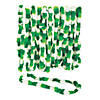 Tri-Color St. Patrick&amp;#8217;s Day Plastic Leis - 12 Pc. Image 1