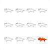 Triceratops 6" Cookie Cutters Image 1