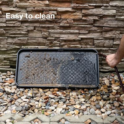 Trimate: Black All Weather 30"X15" Large Boot Tray, 2 Pack Image 3