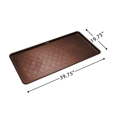 Trimate: Brown All Weather Boot Tray, Extra Large 40&amp;#8221;X20&amp;#8221; Image 1