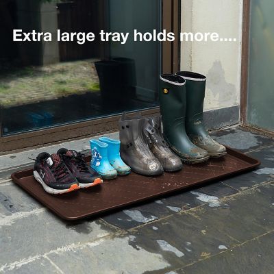 Trimate: Brown All Weather Boot Tray, Extra Large 40&amp;#8221;X20&amp;#8221; Image 2