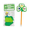 Trinity Shamrock Pencil Topper Craft Kit - Makes 24 Image 1