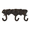 Triple Elephant Wall Hook Image 1