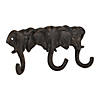 Triple Elephant Wall Hook Image 1