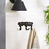 Triple Elephant Wall Hook Image 2