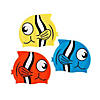 Tropical Fish-Shaped Swim Caps - 3 Pc. Image 1