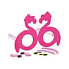 Tropical Flamingo Kids&#8217; Glasses Craft Kit - Makes 12 Image 1
