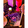 Tropical Nights Folding Hand Fans - 12 Pc. Image 1