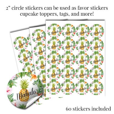 Tropical Pineapple Sticker Bundle 429pc. by AmandaCreation Image 1