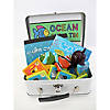 Tropical Sea Life Activity Books with Crayons - 12 Pc. Image 1