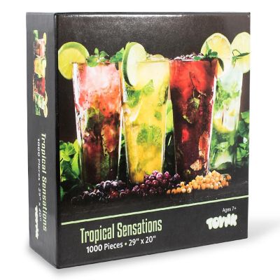 Tropical Sensations Cocktail Puzzle For Adults  1000 Piece Jigsaw Puzzle Image 1