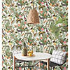 Tropical Zoo Peel & Stick Wallpaper - Ivory Image 2