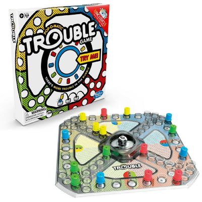 Trouble Board Game for Kids Ages 5 & Up, 2-4 Players Image 1