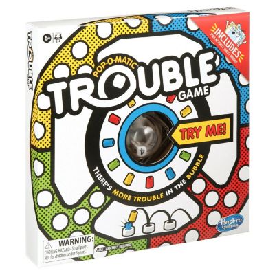 Trouble Board Game for Kids Ages 5 & Up, 2-4 Players Image 1