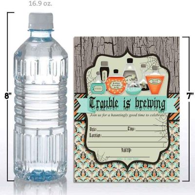 Trouble is Brewing Invitations 40pc. by AmandaCreation Image 2