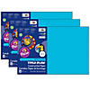 Tru-Ray Construction Paper, Atomic Blue, 12" x 18", 50 Sheets Per Pack, 3 Packs Image 1