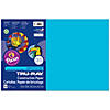 Tru-Ray Construction Paper, Atomic Blue, 12" x 18", 50 Sheets Per Pack, 3 Packs Image 1