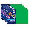 Tru-Ray Construction Paper, Festive Green, 12" x 18", 50 Sheets Per Pack, 5 Packs Image 1