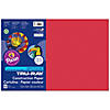 Tru-Ray Construction Paper, Holiday Red, 12" x 18", 50 Sheets Per Pack, 5 Packs Image 1