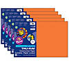 Tru-Ray Construction Paper, Orange, 12" x 18", 50 Sheets Per Pack, 5 Packs Image 1