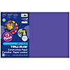 Tru-Ray Construction Paper, Purple, 12" x 18", 50 Sheets Per Pack, 5 Packs Image 1