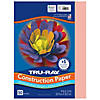 Tru-Ray Construction Paper, Salmon, 9" x 12", 50 Sheets Per Pack, 10 Packs Image 1