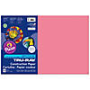 Tru-Ray Construction Paper, Shocking Pink, 12" x 18", 50 Sheets Per Pack, 5 Packs Image 1