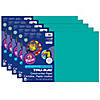 Tru-Ray Construction Paper, Turquoise, 12" x 18", 50 Sheets Per Pack, 5 Packs Image 1