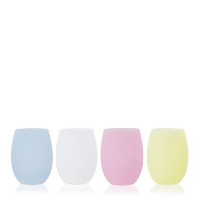 True Flexi Assorted Colors Aerating Silicone Cups, Set of 4 Image 2