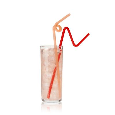 True Twisted Ultra Bendy Straws 50ct Image 1