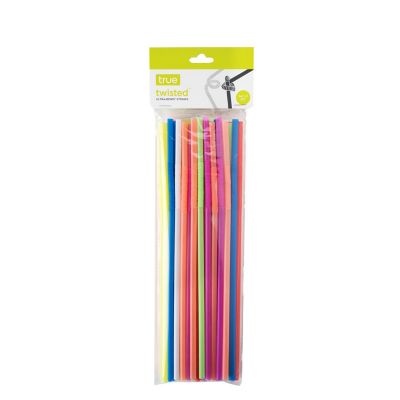 True Twisted Ultra Bendy Straws 50ct Image 2