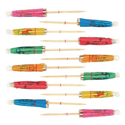 True Umbrella Appetizer Picks, Set of 12 Image 1