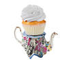 Truly Alice Teapot Cupcake Stands - 6 Pc. Image 1