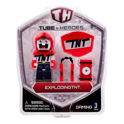 Tube Heroes Exploding TNT 3" Action Figure Image 1