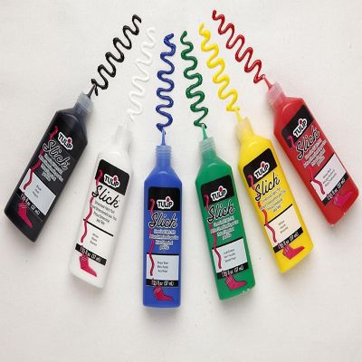 Tulip Dimensional Fabric Paint Set .75oz 20/Pkg-Rainbow &amp; Neon Image 1