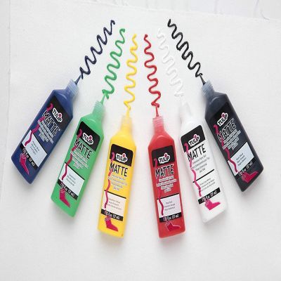 Tulip Dimensional Fabric Paints 1.25oz 6/Pkg-Matte Image 1
